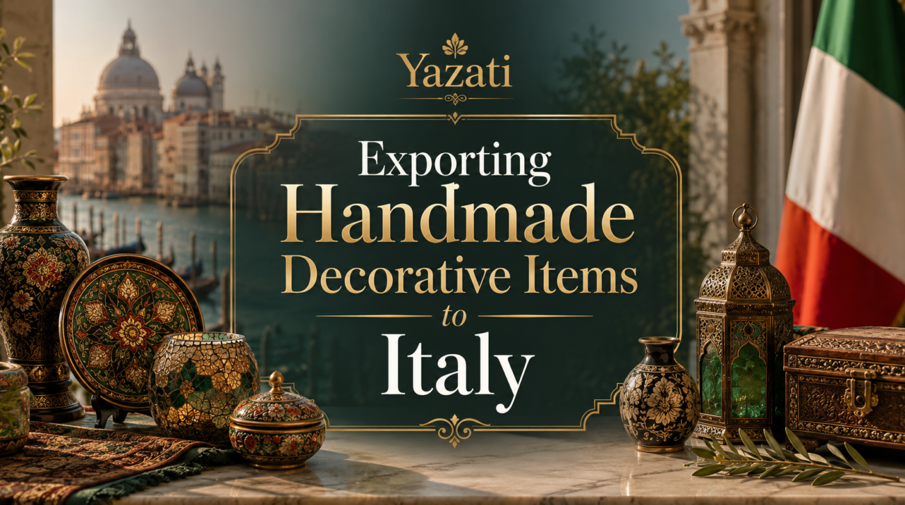Exporting Handmade Decorative Items to Italy