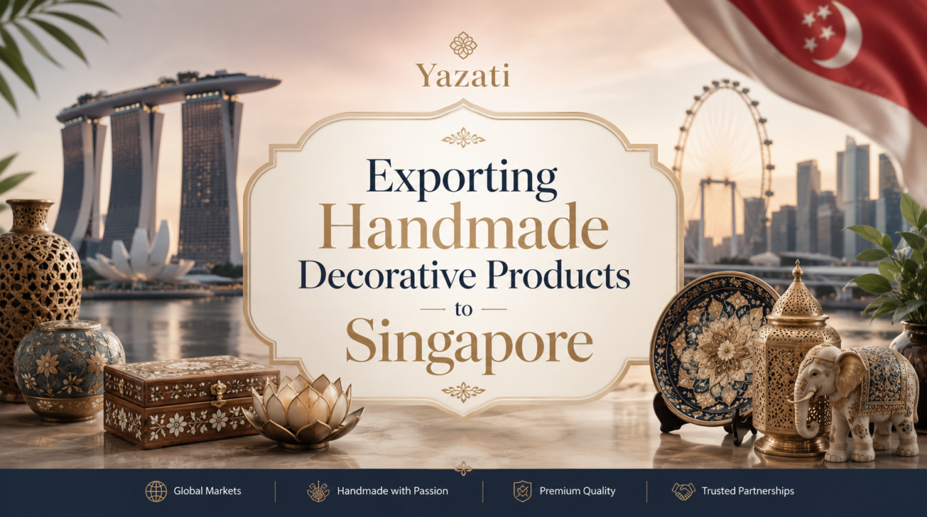 Exporting Handmade Decorative Products to Singapore can be highly profitable when you understand market demand, regulations, logistics, pricing, and marketing strategies. Learn how to succeed in Singapore's growing décor market.