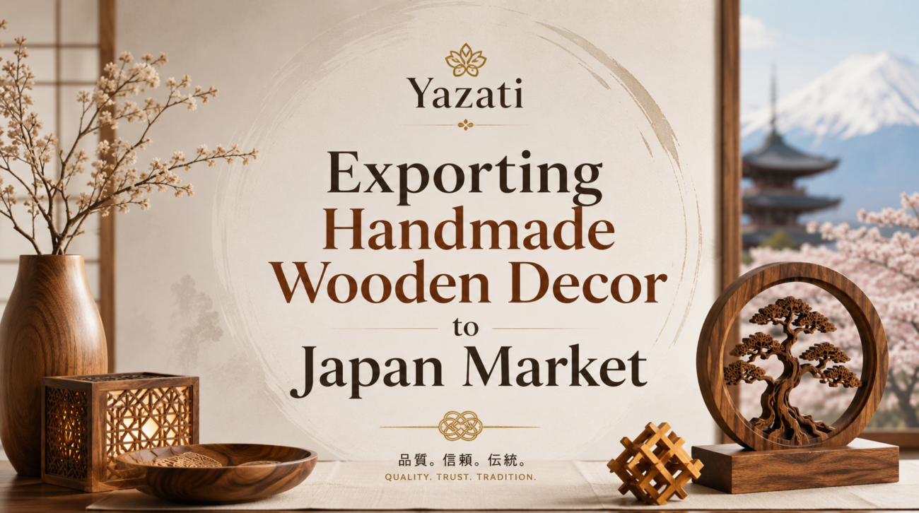 Exporting Handmade Wooden Decor to Japan Market
