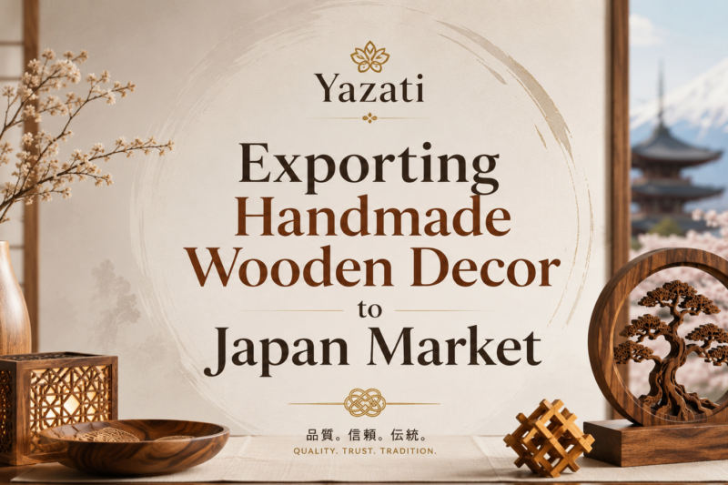 Exporting Handmade Wooden Decor to Japan Market