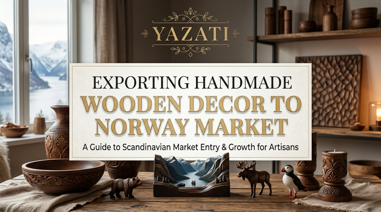 Exporting Handmade Wooden Decor to Norway Market
