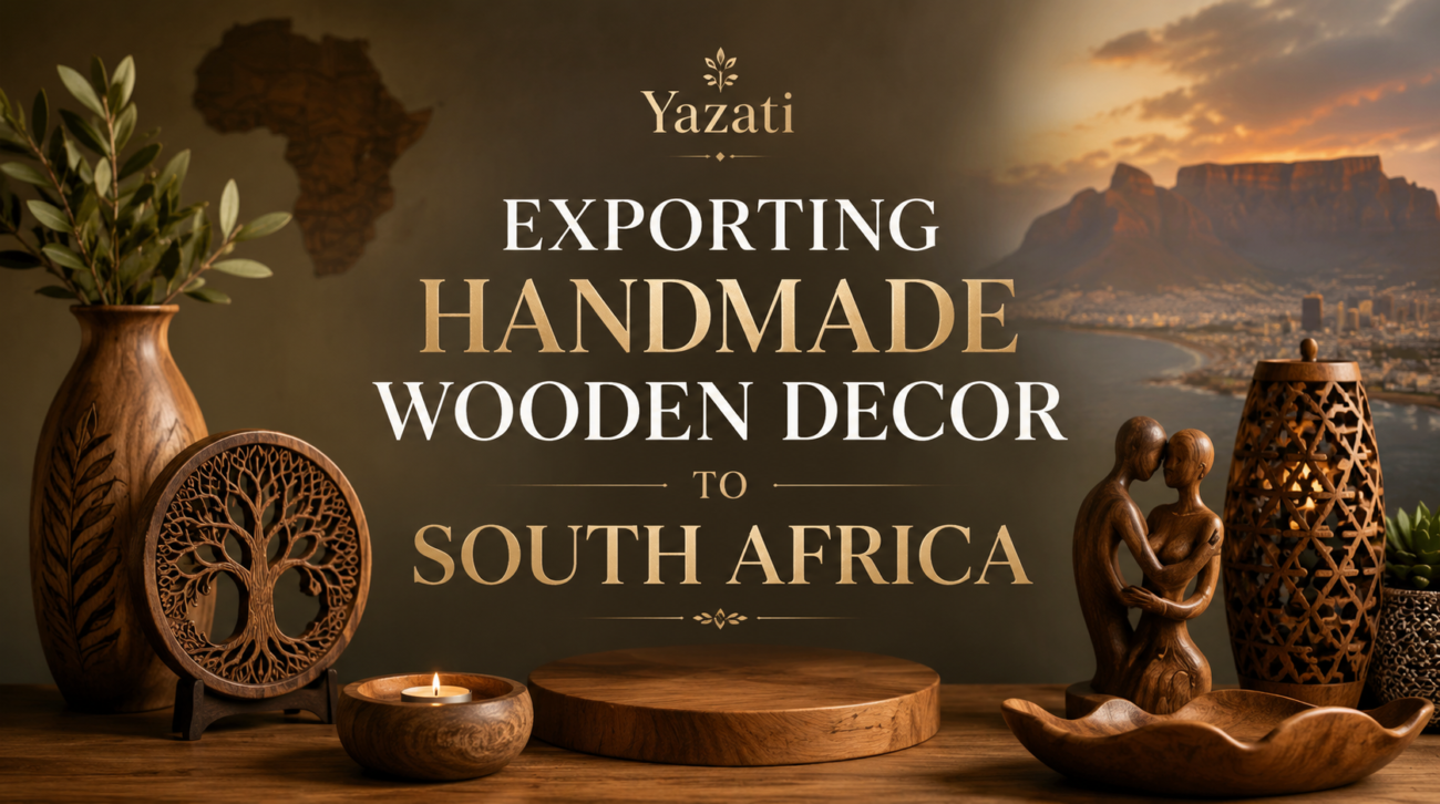 Exporting Handmade Wooden Decor to South Africa