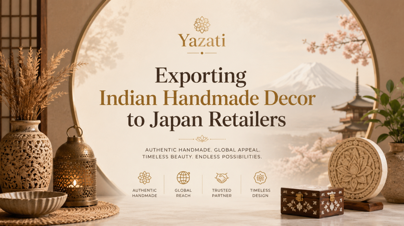 Exporting Indian Handmade Decor to Japan Retailers