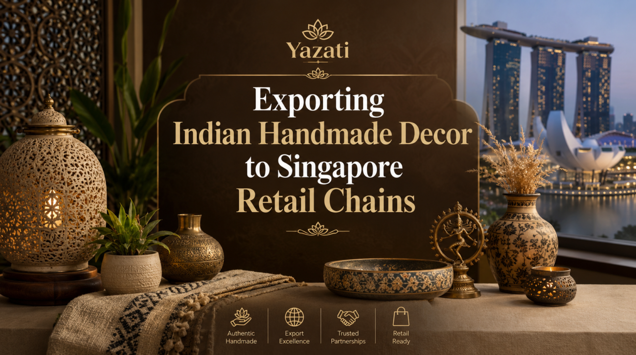 Exporting Indian Handmade Decor to Singapore Retail Chains