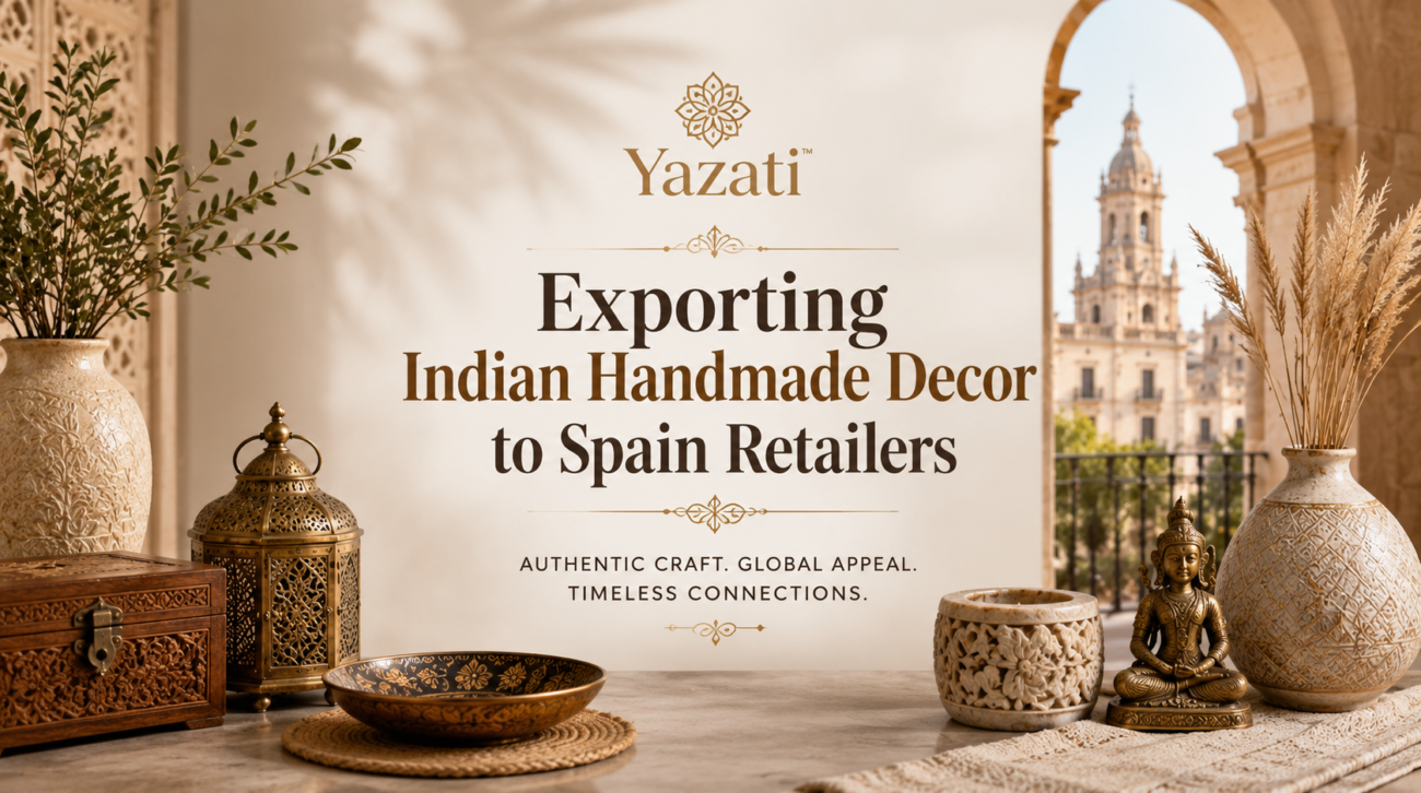 Exporting Indian Handmade Decor to Spain Retailers