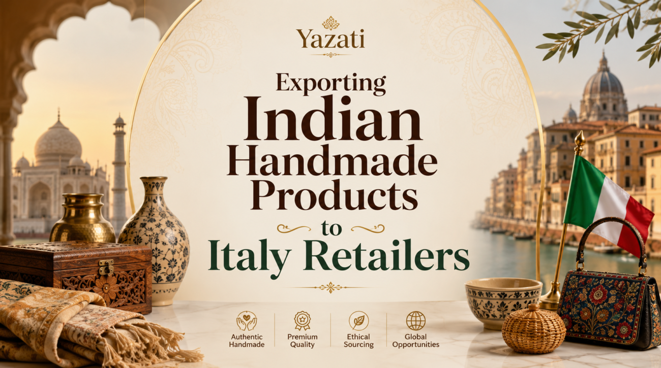 Exporting Indian Handmade Products to Italy Retailers