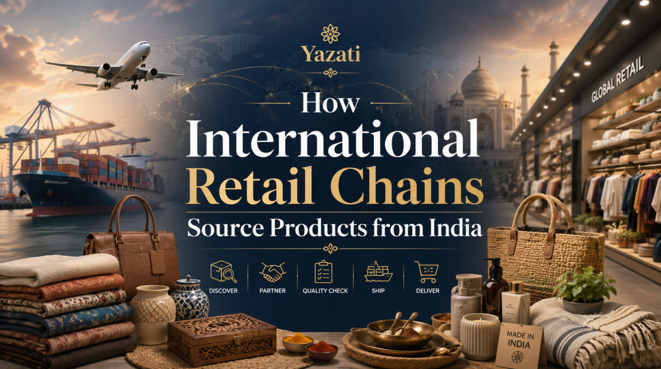 How International Retail Chains Source Products from India