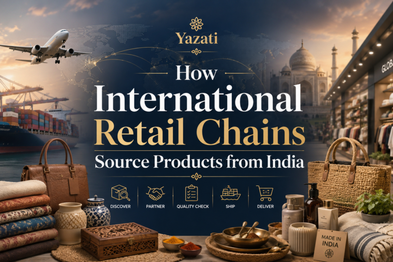 How International Retail Chains Source Products from India