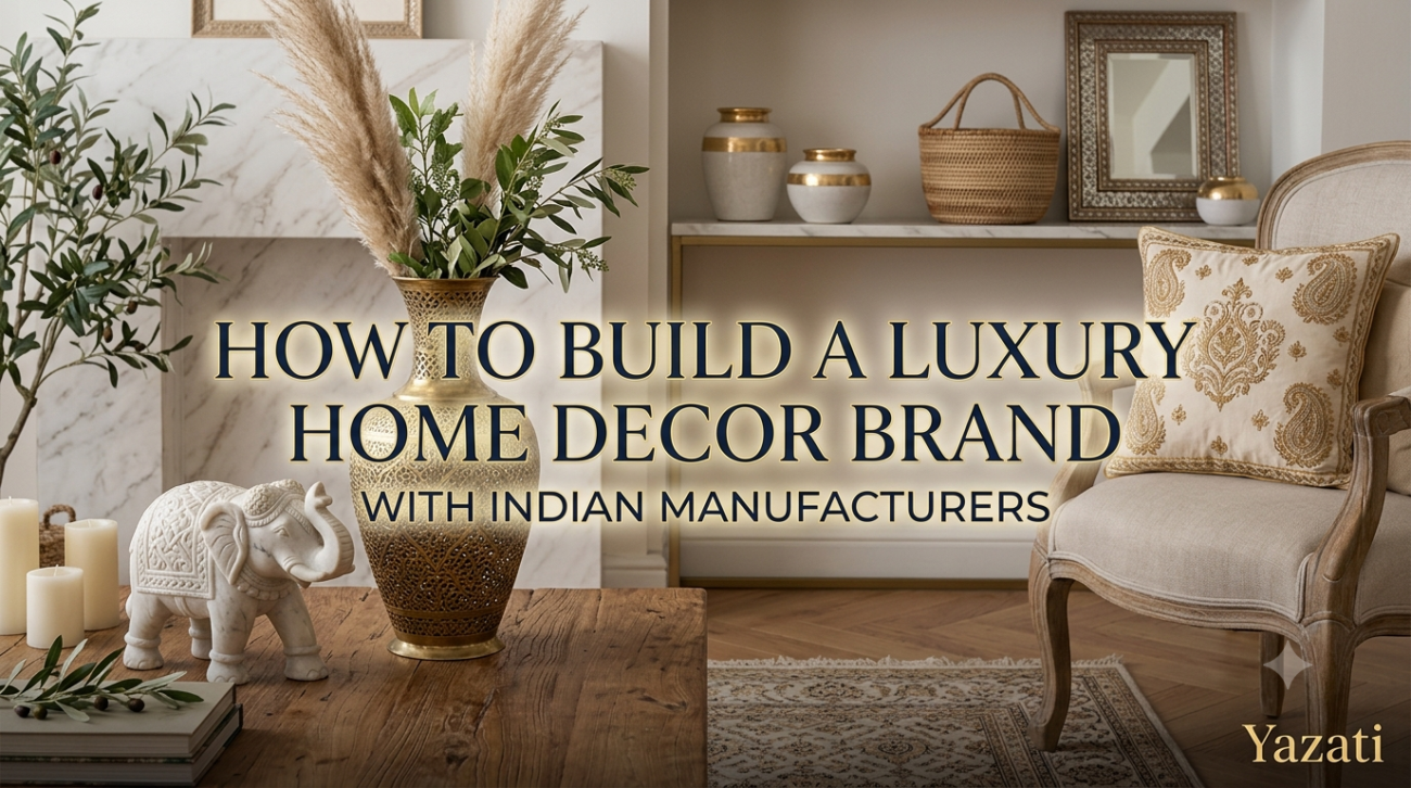 How to Build a Luxury Home Decor Brand with Indian Manufacturers