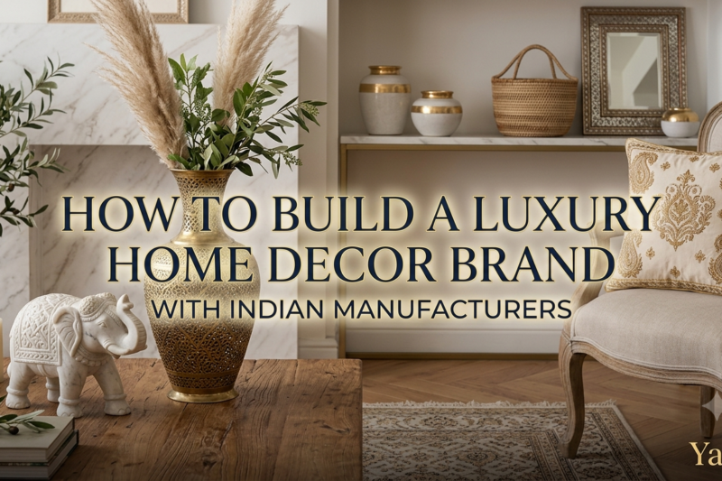 How to Build a Luxury Home Decor Brand with Indian Manufacturers