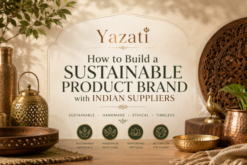 How to Build a Sustainable Product Brand with Indian Suppliers