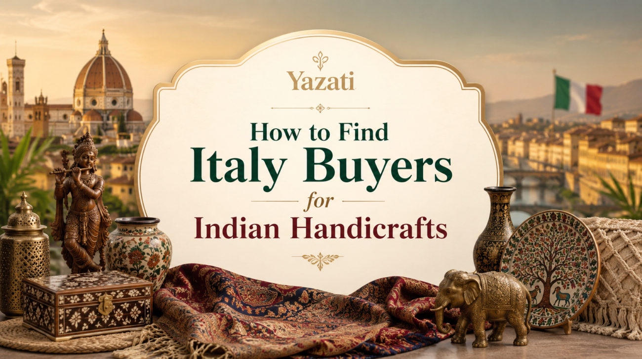 How to Find Italy Buyers for Indian Handicrafts