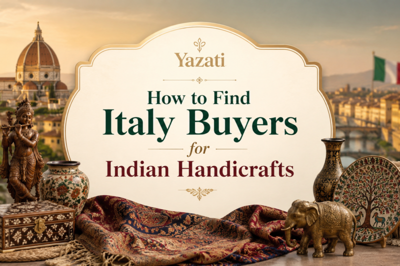 How to Find Italy Buyers for Indian Handicrafts