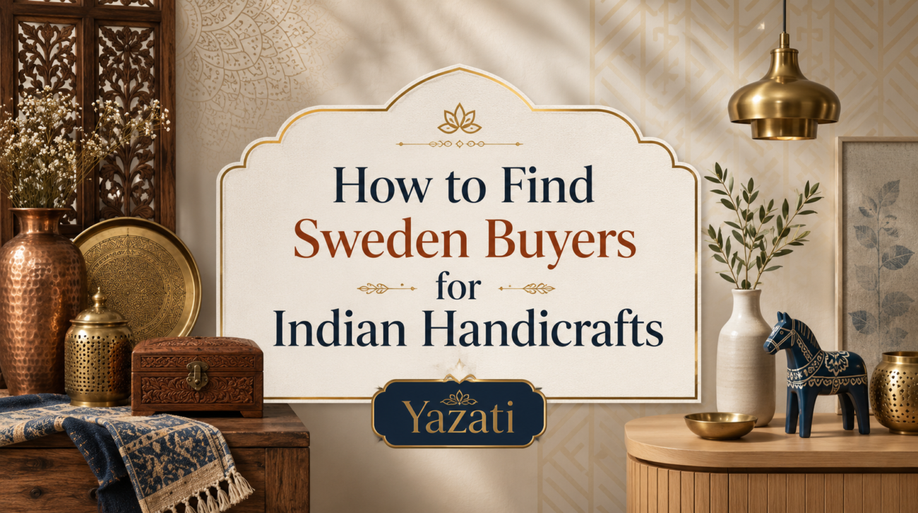 How to Find Sweden Buyers for Indian Handicrafts