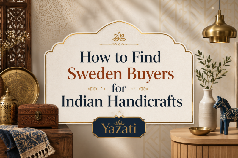 How to Find Sweden Buyers for Indian Handicrafts