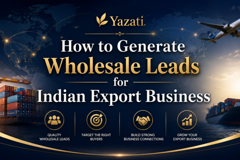 How to Generate Wholesale Leads for Indian Export Business