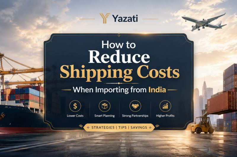 How to Reduce Shipping Costs When Importing from India