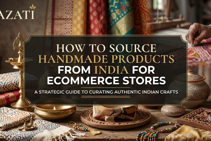 How to Source Handmade Products from India for Ecommerce Stores
