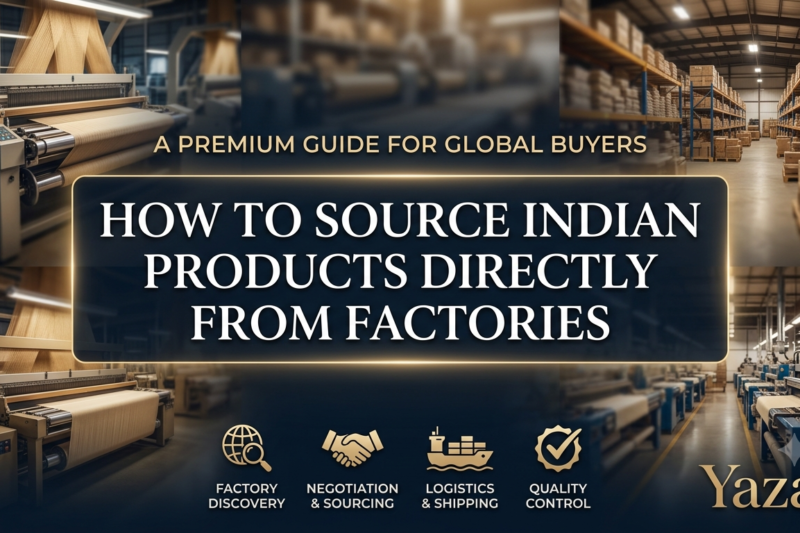 How to Source Indian Products Directly from Factories