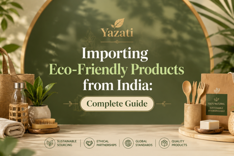 Importing Eco-Friendly Products from India: Complete Guide