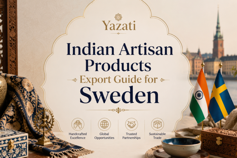 Indian Artisan Products Export Guide for Sweden