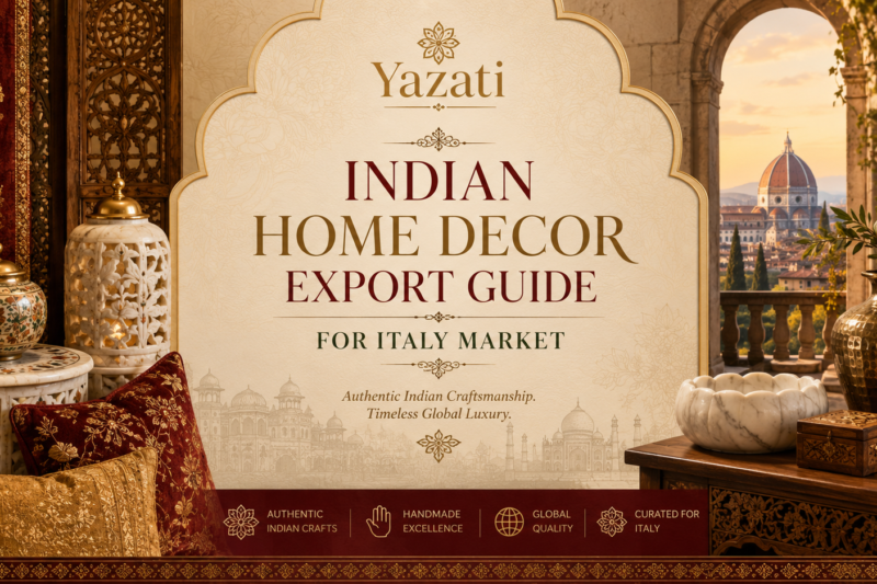 Indian Home Decor Export Guide for Italy Market