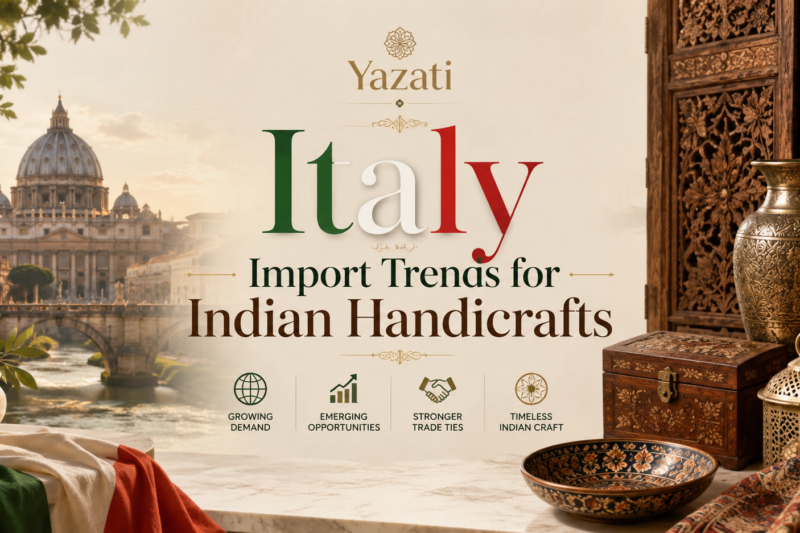 Italy Import Trends for Indian Handicrafts