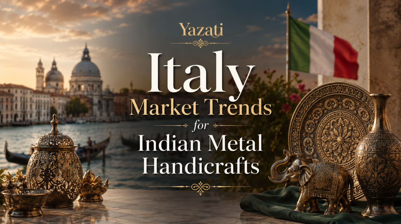Italy Market Trends for Indian Metal Handicrafts
