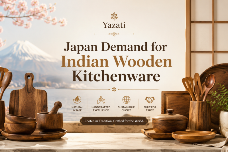 Japan Demand for Indian Wooden Kitchenware