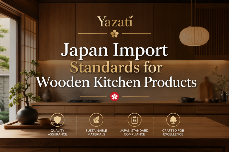 Japan Import Standards for Wooden Kitchen Products