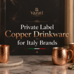 Private Label Copper Drinkware for Italy Brands