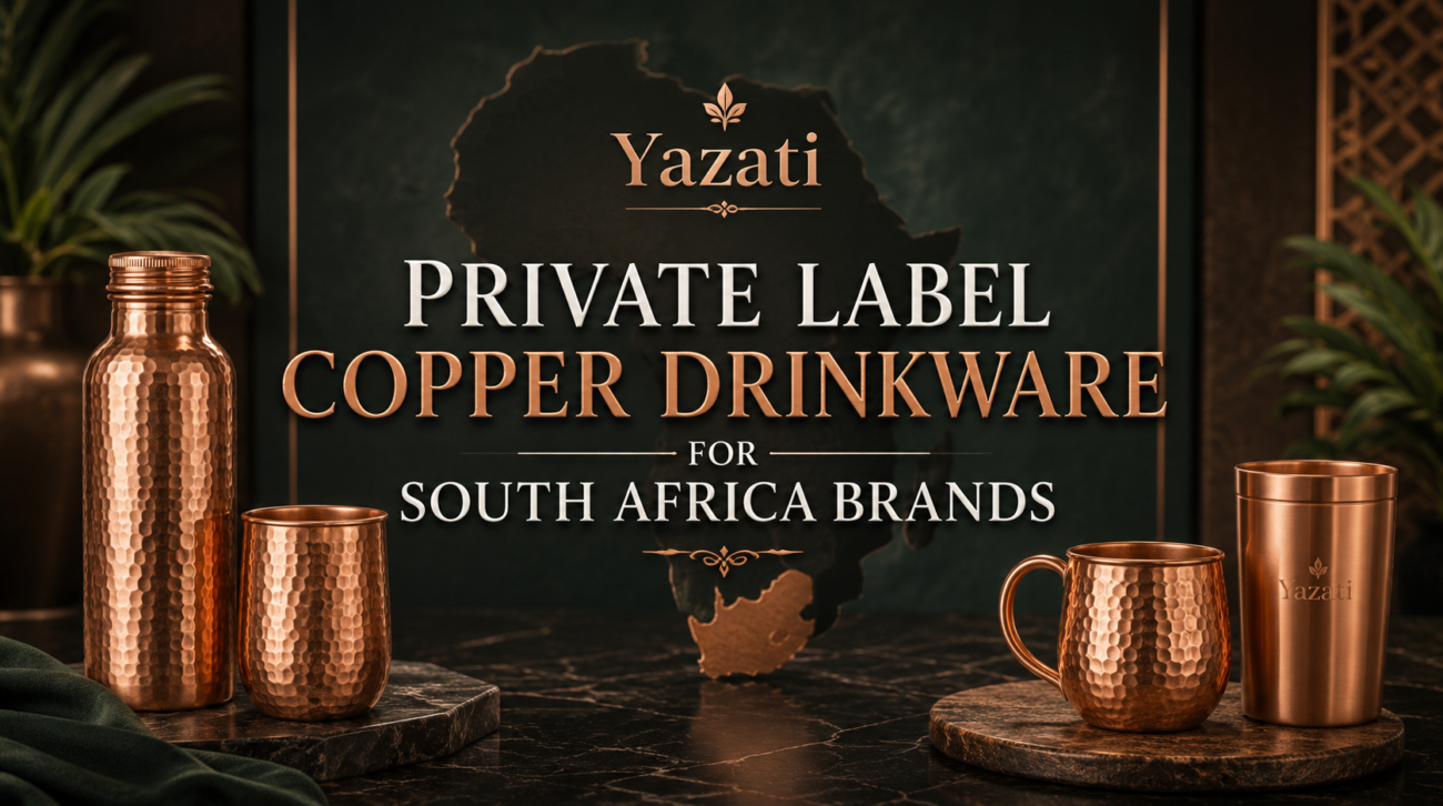 Private Label Copper Drinkware for South Africa Brands