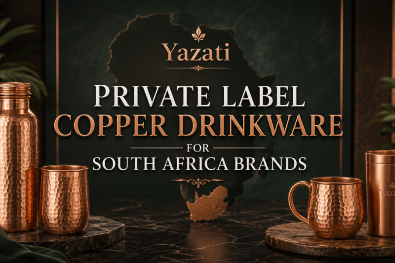 Private Label Copper Drinkware for South Africa Brands
