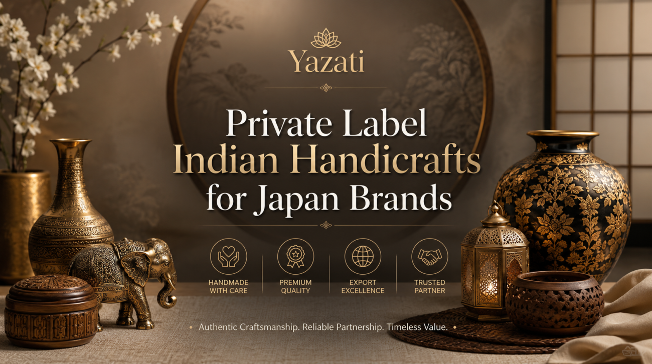 Private Label Indian Handicrafts for Japan Brands