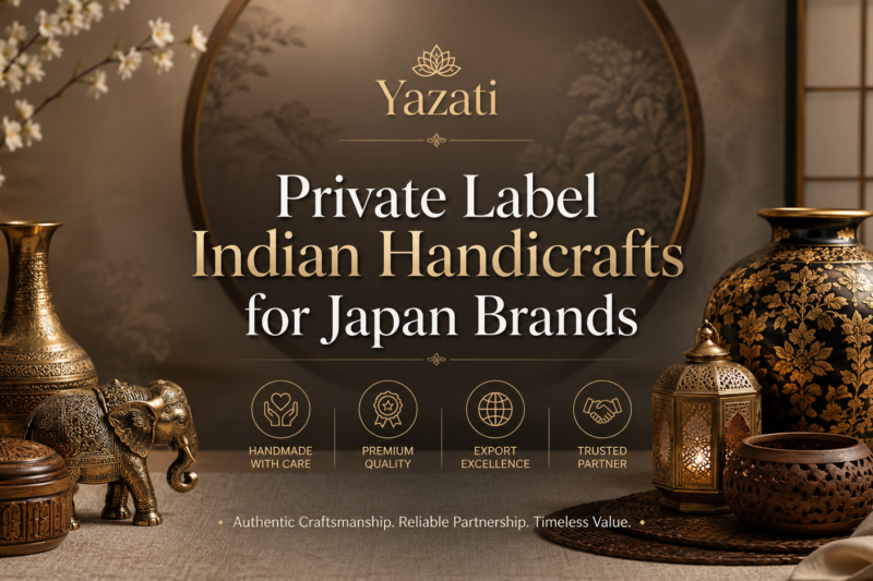 Private Label Indian Handicrafts for Japan Brands