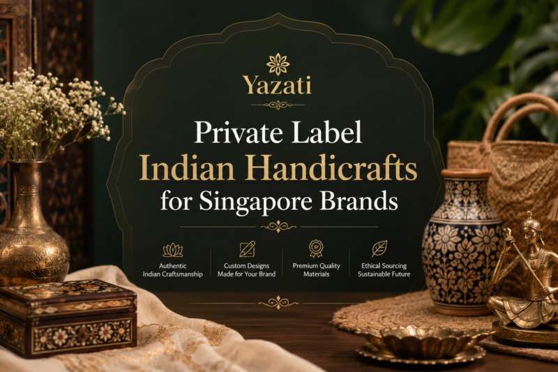 Private Label Indian Handicrafts for Singapore Brands