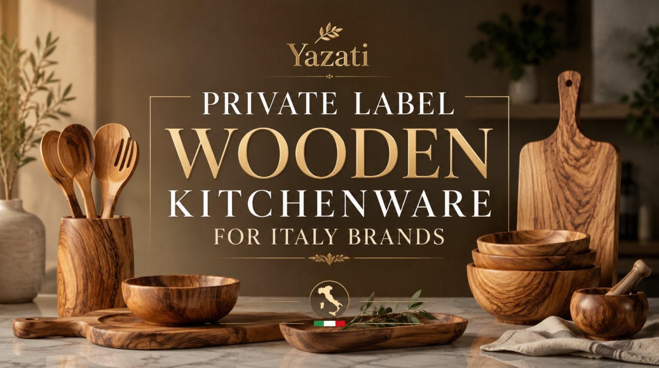 Private Label Wooden Kitchenware for Italy Brands