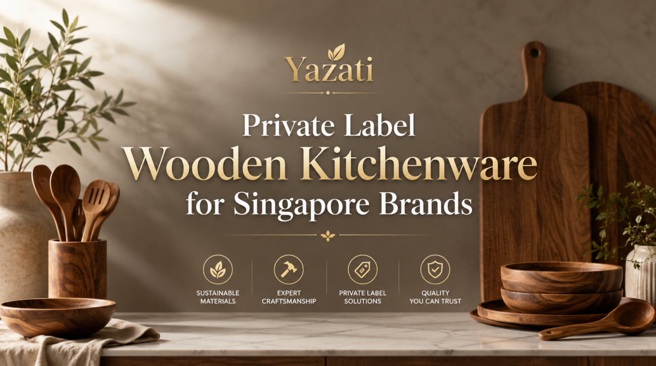 Private Label Wooden Kitchenware for Singapore Brands