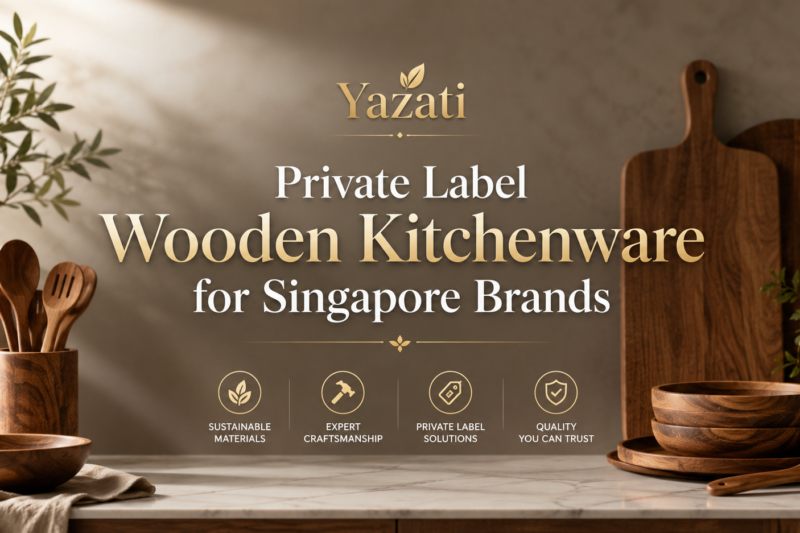 Private Label Wooden Kitchenware for Singapore Brands