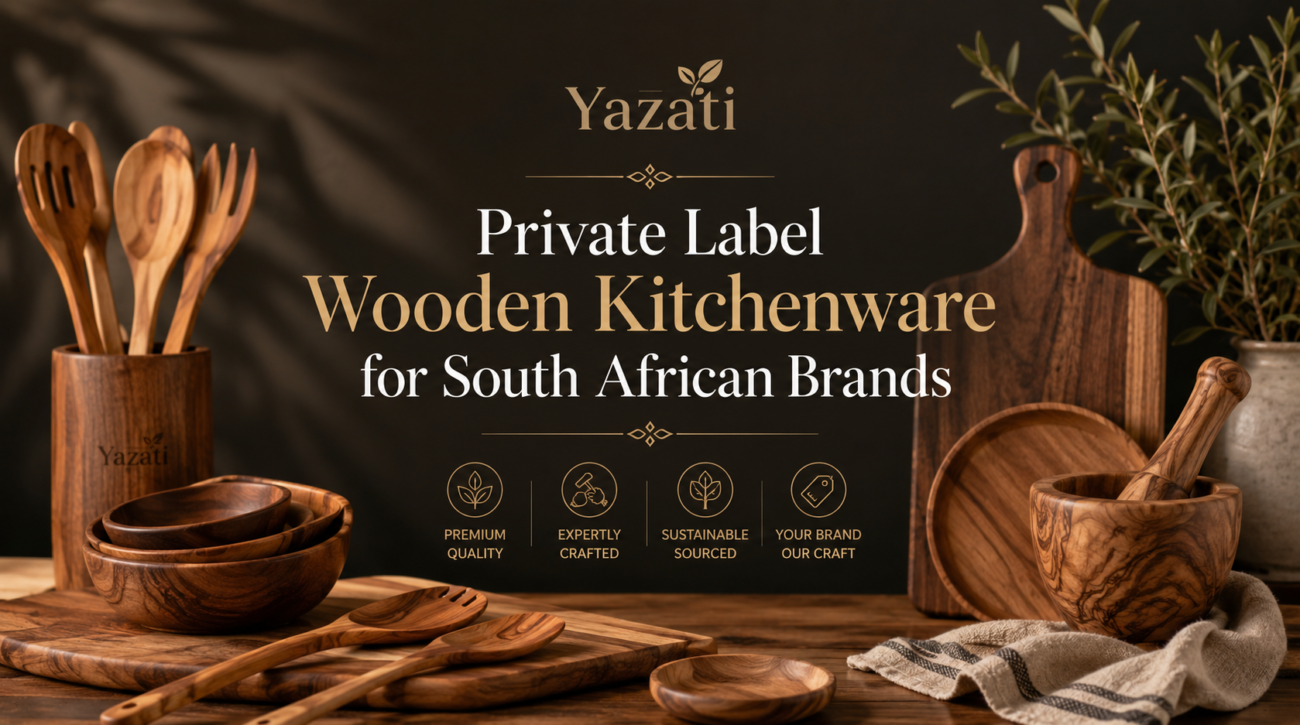 Private Label Wooden Kitchenware for South African Brands