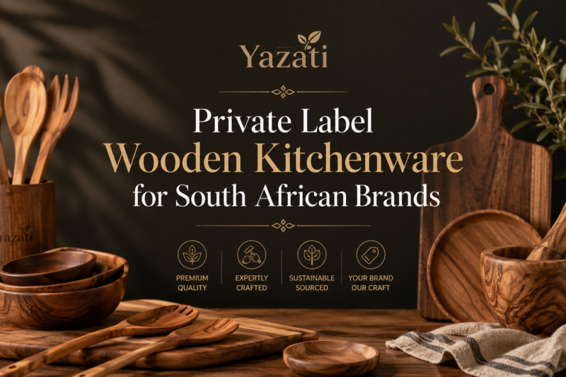 Private Label Wooden Kitchenware for South African Brands
