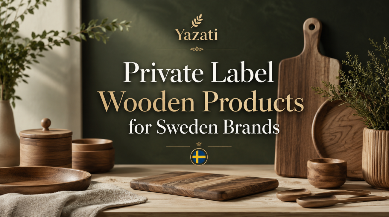 Private Label Wooden Products for Sweden Brands