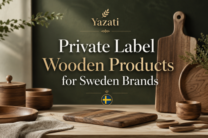 Private Label Wooden Products for Sweden Brands
