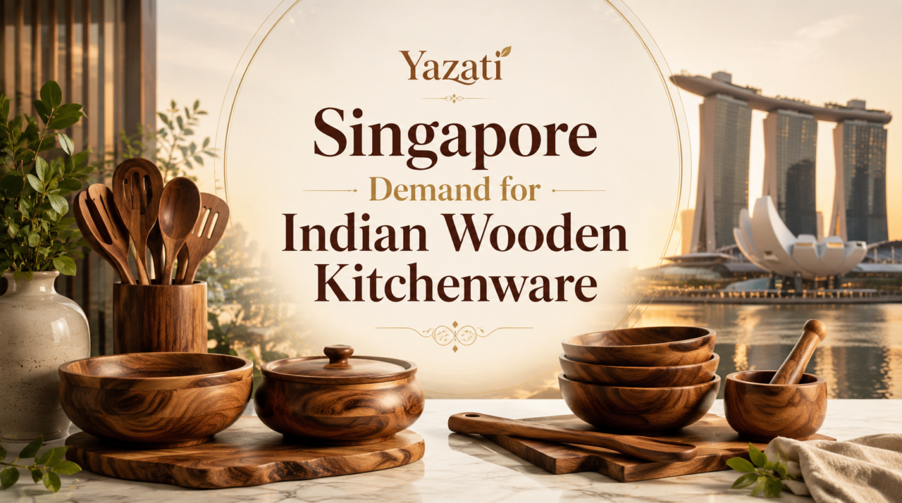Singapore Demand for Indian Wooden Kitchenware