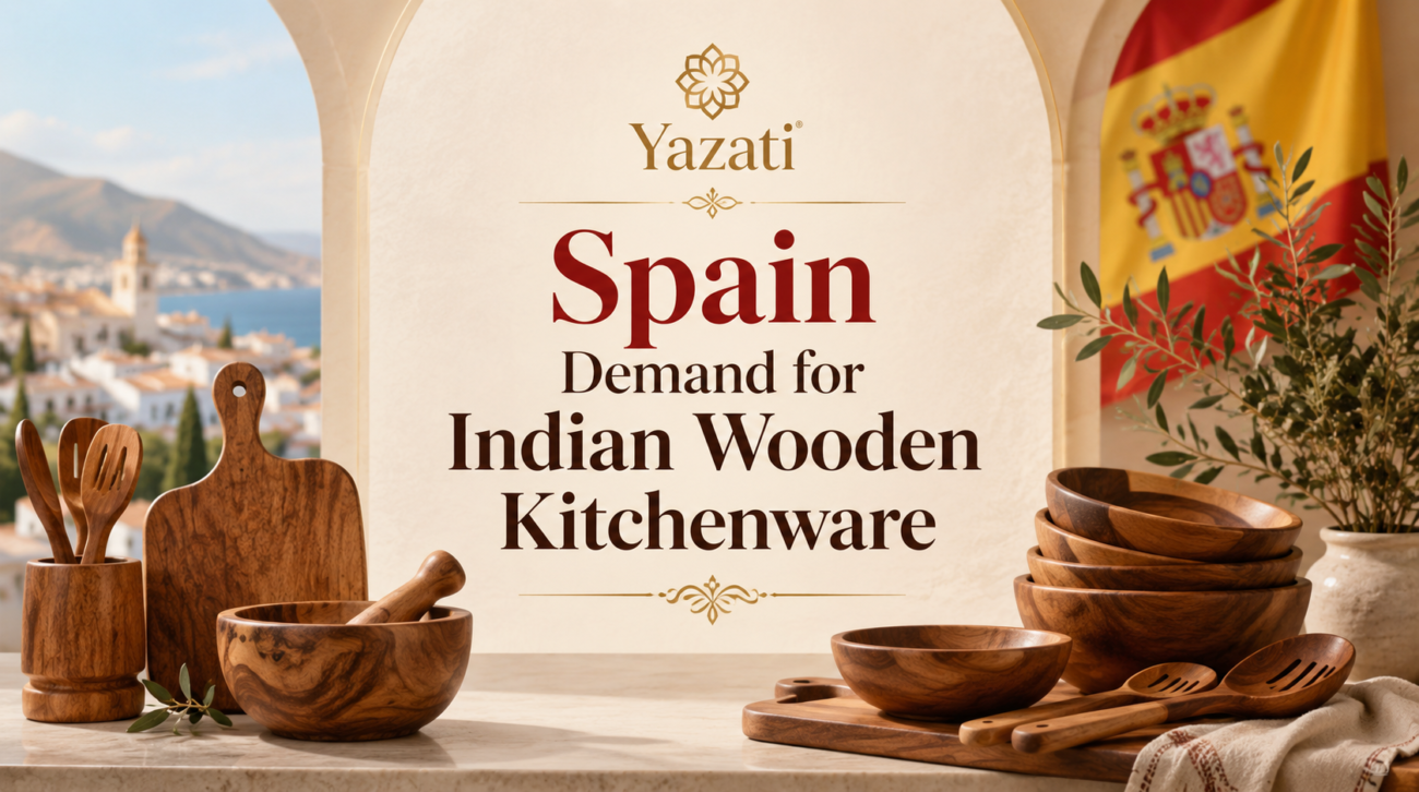 Spain Demand for Indian Wooden Kitchenware