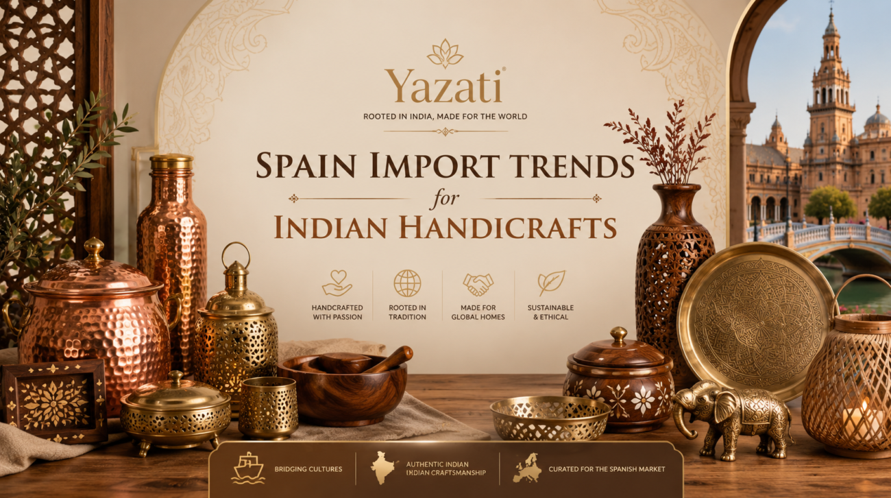 Spain Import Trends for Indian Handicrafts