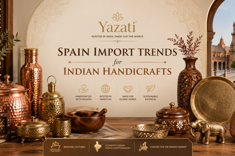 Spain Import Trends for Indian Handicrafts
