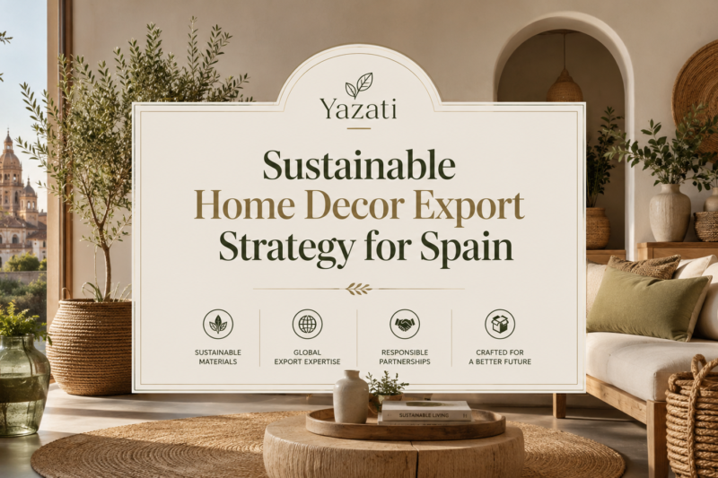 Sustainable Home Decor Export Strategy for Spain