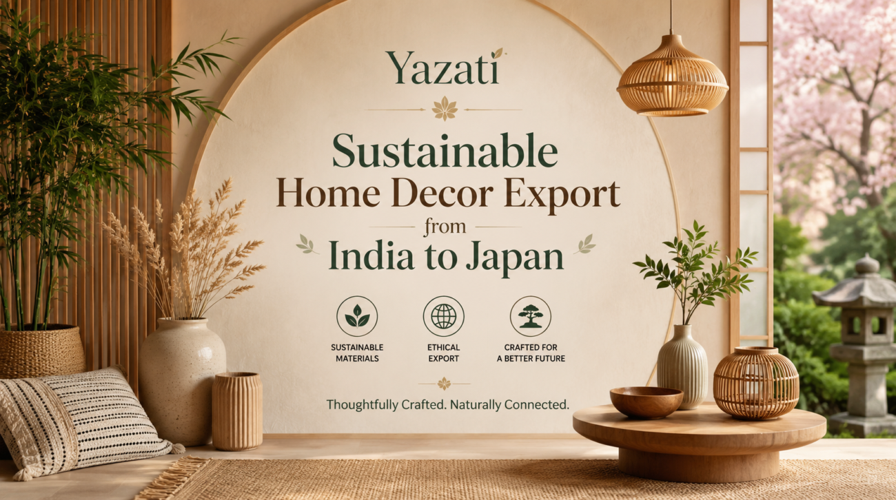 Sustainable Home Decor Export from India to Japan