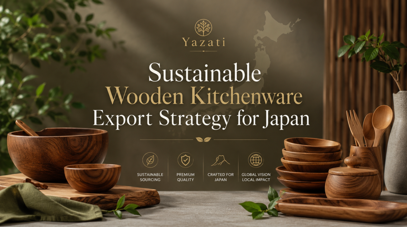 Sustainable Wooden Kitchenware Export Strategy for Japan